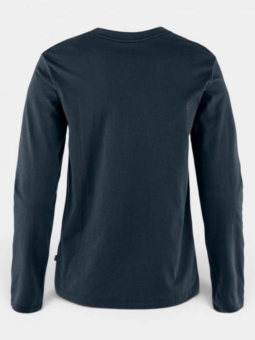 tricou cu maneci lungi pt. femei Fjallraven 1960 Logo T-shirt LS W albastru inchis 7