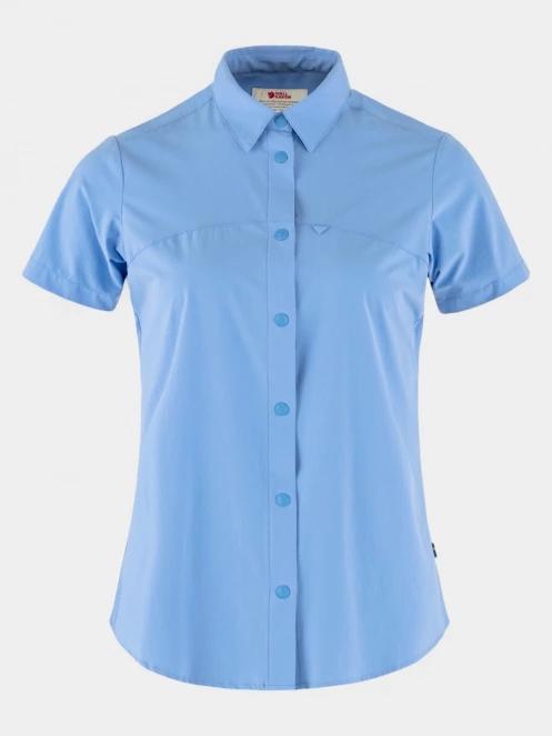 camasa cu maneci scurte pt. femei Fjallraven High Coast Lite Shirt SS W albastru 2