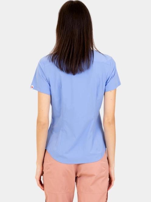 camasa cu maneci scurte pt. femei Fjallraven High Coast Lite Shirt SS W albastru 4