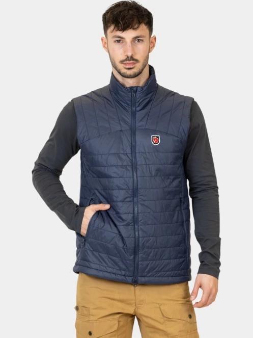 vesta pt. barbati Fjallraven Expedition X-Lätt Vest M albastru inchis 6