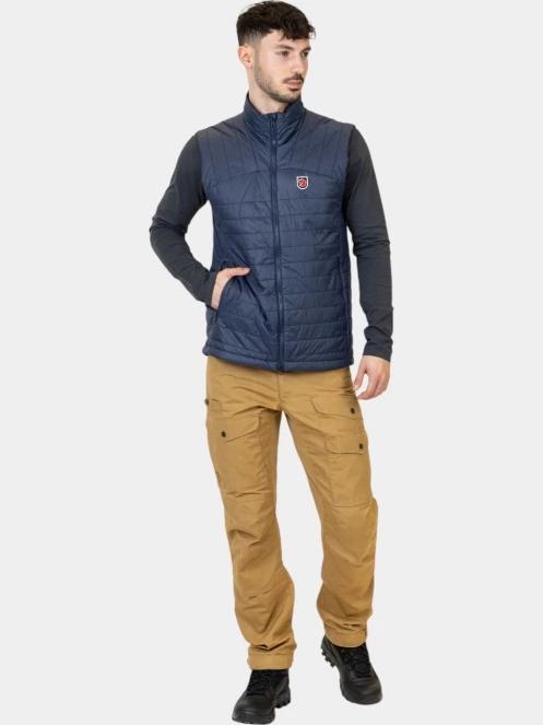 vesta pt. barbati Fjallraven Expedition X-Lätt Vest M albastru inchis 7