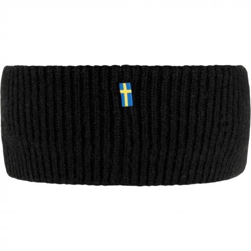 bentita Fjallraven 1960 Logo Headband negru 3