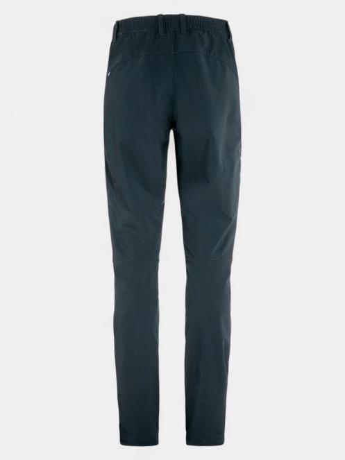 pantaloni de drumetie pt. femei Fjallraven Abisko Trail Stretch Trousers W albastru inchis 9