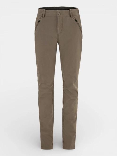 pantaloni de drumetie pt. femei Fjallraven Abisko Trail Stretch Trousers W maro 2