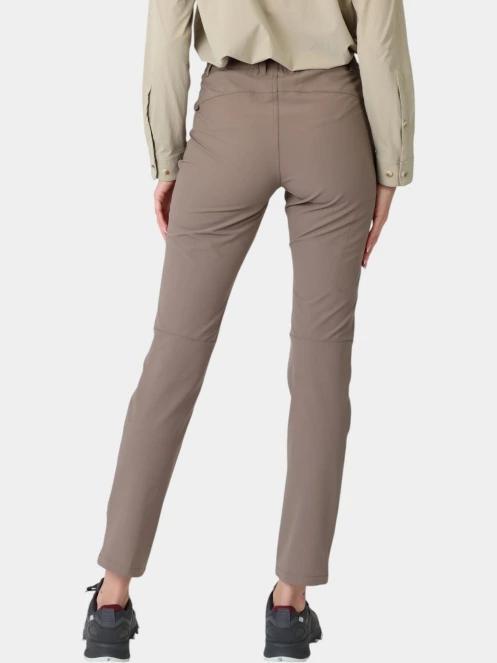 pantaloni de drumetie pt. femei Fjallraven Abisko Trail Stretch Trousers W maro 4