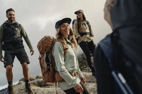 pantaloni de drumetie pt. femei Fjallraven Abisko Trail Stretch Trousers W albastru inchis 4