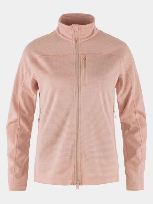 pulover polar pt. femei Fjallraven Abisko Lite Fleece Jacket W roz 2