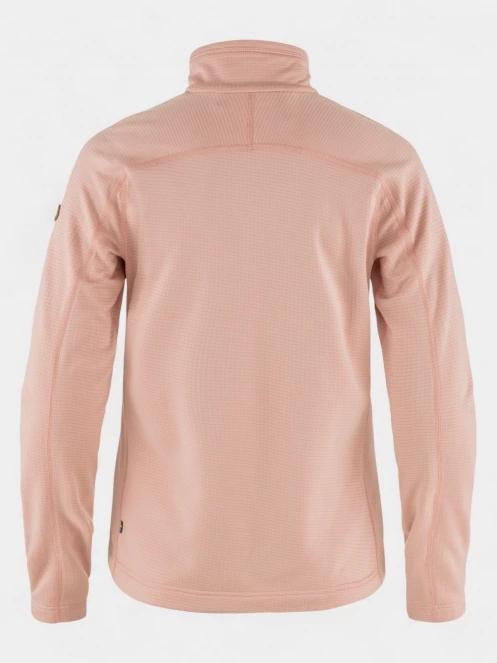 pulover polar pt. femei Fjallraven Abisko Lite Fleece Jacket W roz 3