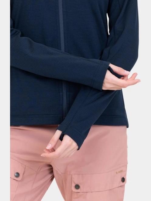 pulover polar pt. femei Fjallraven Abisko Lite Fleece Jacket W albastru inchis 5