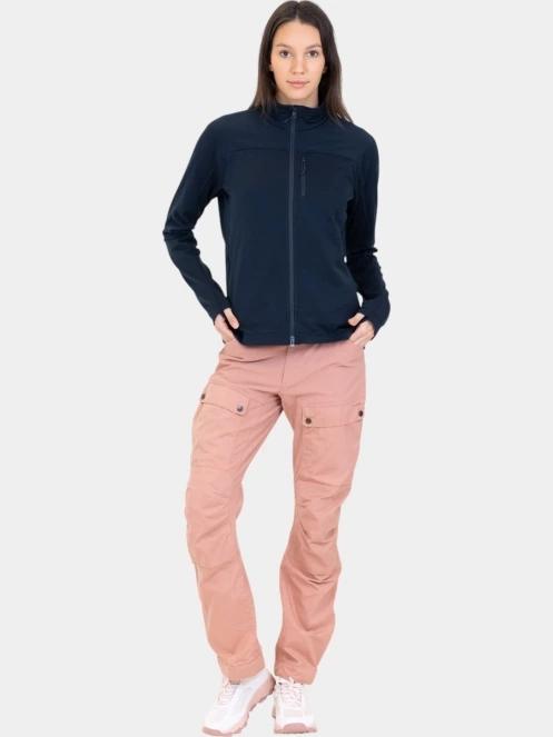 pulover polar pt. femei Fjallraven Abisko Lite Fleece Jacket W albastru inchis 6