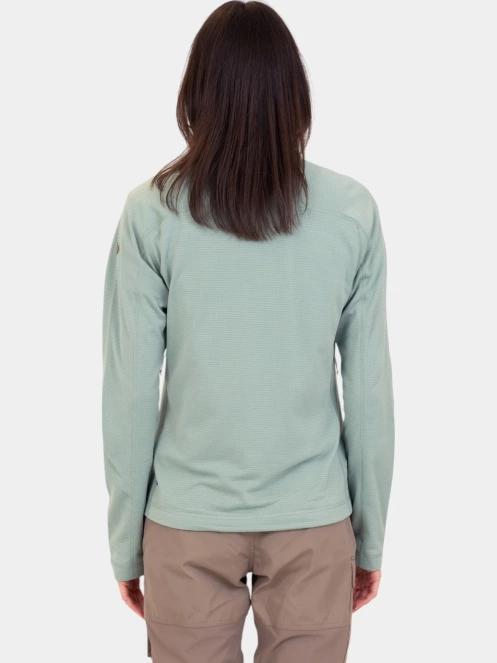 pulover polar pt. femei Fjallraven Abisko Lite Fleece Jacket W verde 4