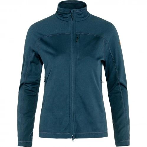 pulover polar pt. femei Fjallraven Abisko Lite Fleece Jacket W albastru 2