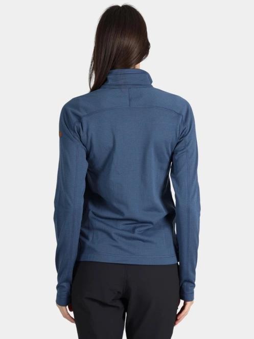 pulover polar pt. femei Fjallraven Abisko Lite Fleece Jacket W albastru 4