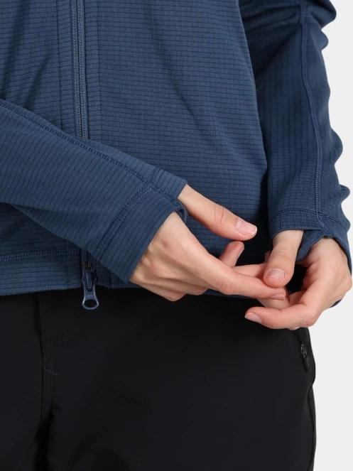 pulover polar pt. femei Fjallraven Abisko Lite Fleece Jacket W albastru 7