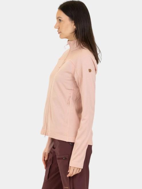 pulover polar pt. femei Fjallraven Abisko Lite Fleece Jacket W roz 3