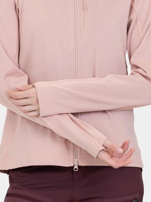 pulover polar pt. femei Fjallraven Abisko Lite Fleece Jacket W roz 5