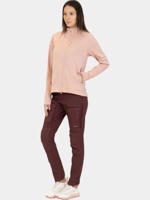 pulover polar pt. femei Fjallraven Abisko Lite Fleece Jacket W roz 7