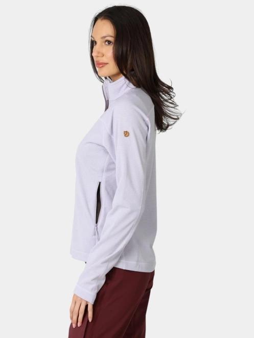 pulover polar pt. femei Fjallraven Abisko Lite Fleece Jacket W violet 3