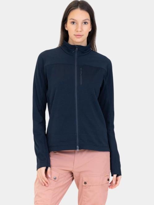 pulover polar pt. femei Fjallraven Abisko Lite Fleece Jacket W albastru inchis 2