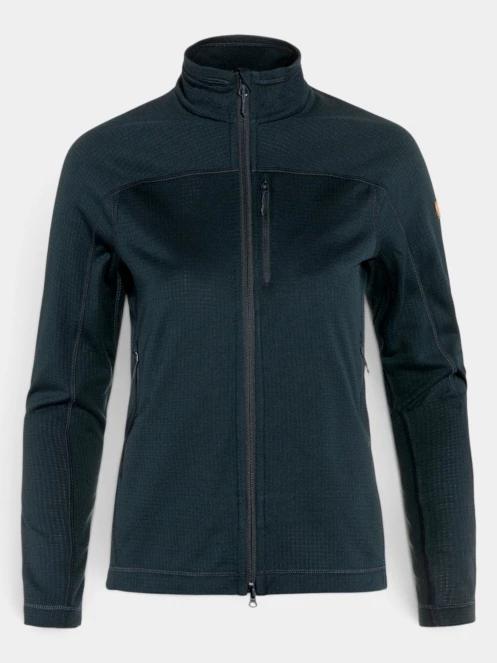 pulover polar pt. femei Fjallraven Abisko Lite Fleece Jacket W albastru inchis 7