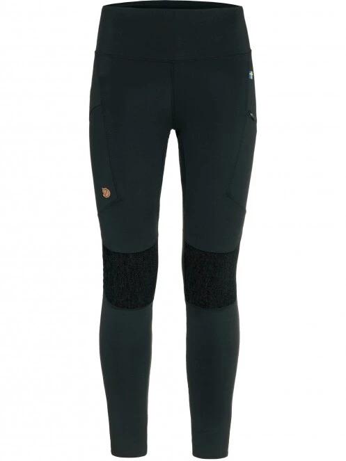 pantaloni de drumetie pt. femei Fjallraven Abisko Trekking Tights HD W negru 2