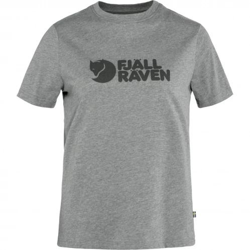 tricou cu maneci scurte pt. femei Fjallraven Fjällräven Logo Tee W gri 2