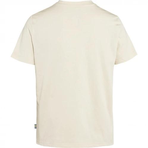 tricou cu maneci scurte pt. femei Fjallraven Fox Boxy Logo Tee W nisip 3