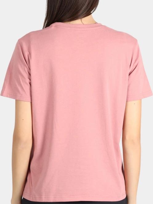 tricou cu maneci scurte pt. femei Fjallraven Fox Boxy Logo Tee W roz 4