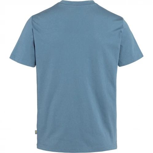 tricou cu maneci scurte pt. femei Fjallraven Fox Boxy Logo Tee W albastru 3