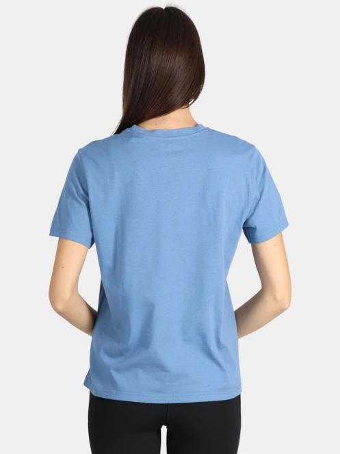 tricou cu maneci scurte pt. femei Fjallraven Fox Boxy Logo Tee W albastru 4