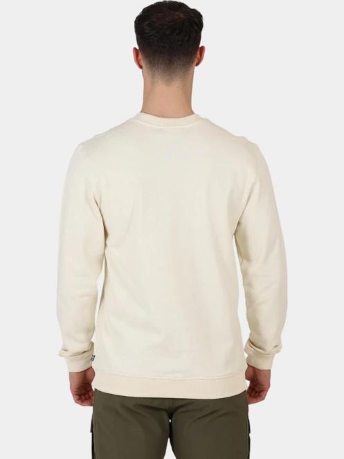 pulover pt. barbati Fjallraven 1960 Logo Badge Sweater M alb 4