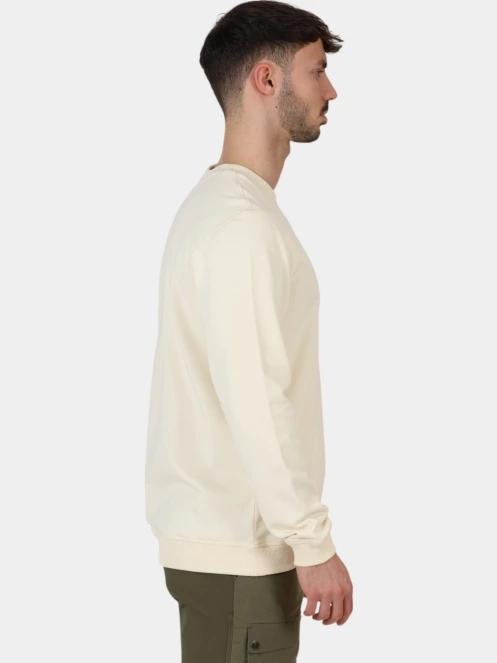 pulover pt. barbati Fjallraven 1960 Logo Badge Sweater M alb 5