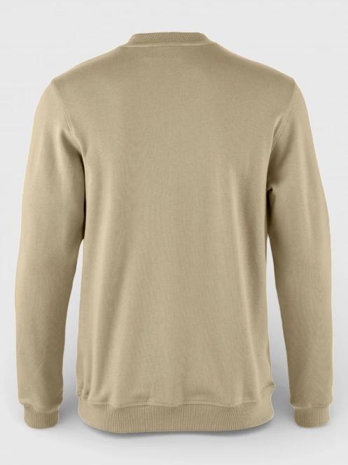 pulover pt. barbati Fjallraven 1960 Logo Badge Sweater M nisip 3