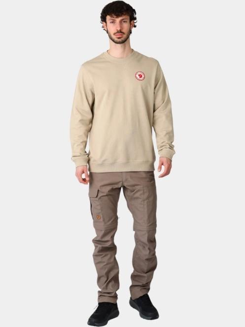 pulover pt. barbati Fjallraven 1960 Logo Badge Sweater M nisip 5