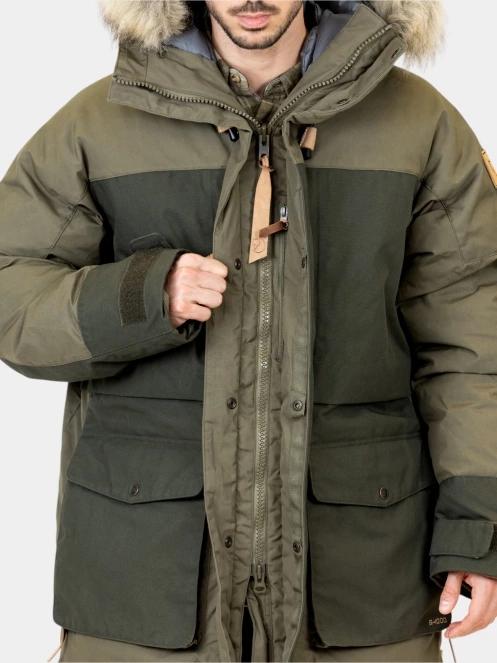 jacheta de puf pt. barbati Fjallraven Polar Expedition Parka M verde 11
