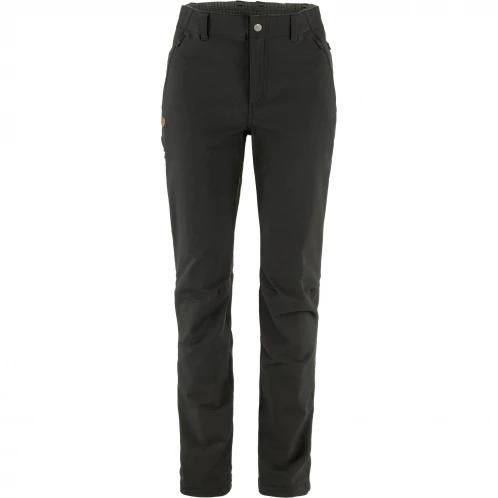 pantaloni de drumetie pt. femei Fjallraven Abisko Winter Stretch Trousers W negru 2