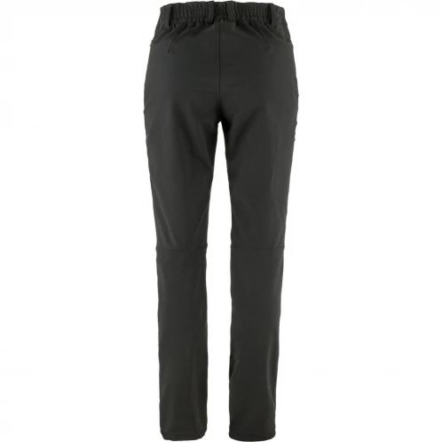pantaloni de drumetie pt. femei Fjallraven Abisko Winter Stretch Trousers W negru 3