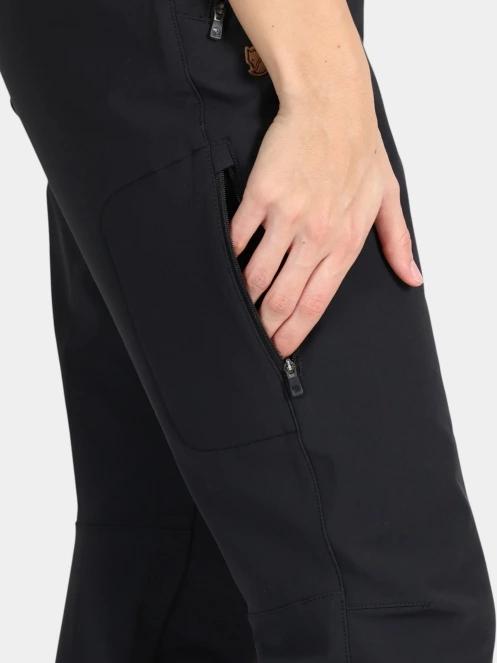 pantaloni de drumetie pt. femei Fjallraven Abisko Winter Stretch Trousers W negru 6