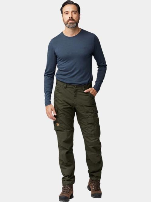 pantaloni de drumetie pt. barbati Fjallraven Vidda Pro Trousers M verde 2