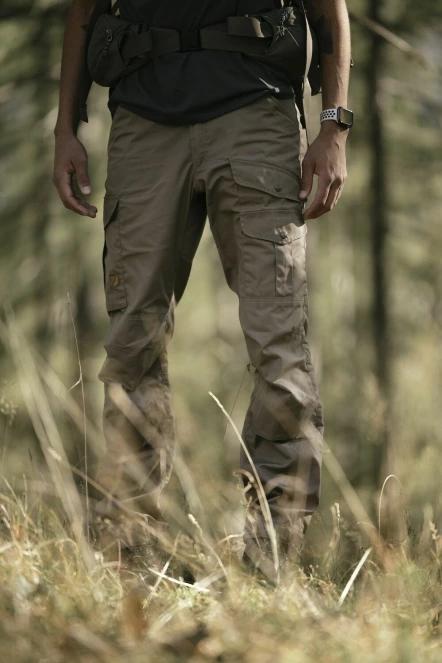 pantaloni de drumetie pt. barbati Fjallraven Vidda Pro Trousers M maro 4