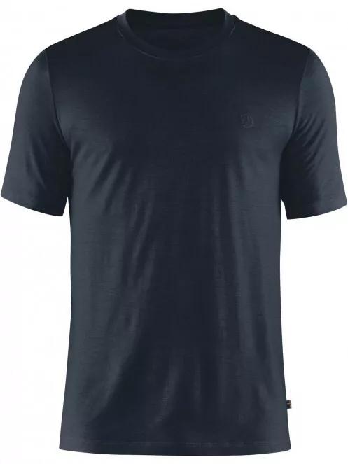 tricou pentru sport, cu maneci scurte pt. barbati Fjallraven Abisko Wool SS M albastru inchis 2