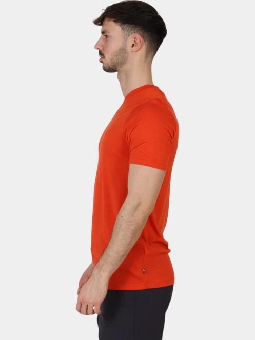tricou pentru sport, cu maneci scurte pt. barbati Fjallraven Abisko Wool SS M portocaliu 3