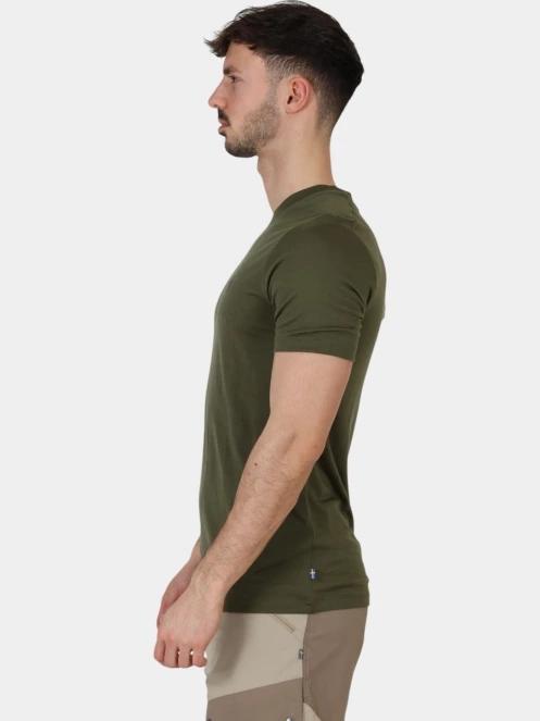 tricou pentru sport, cu maneci scurte pt. barbati Fjallraven Abisko Wool SS M verde 3