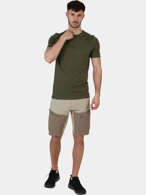 tricou pentru sport, cu maneci scurte pt. barbati Fjallraven Abisko Wool SS M verde 6