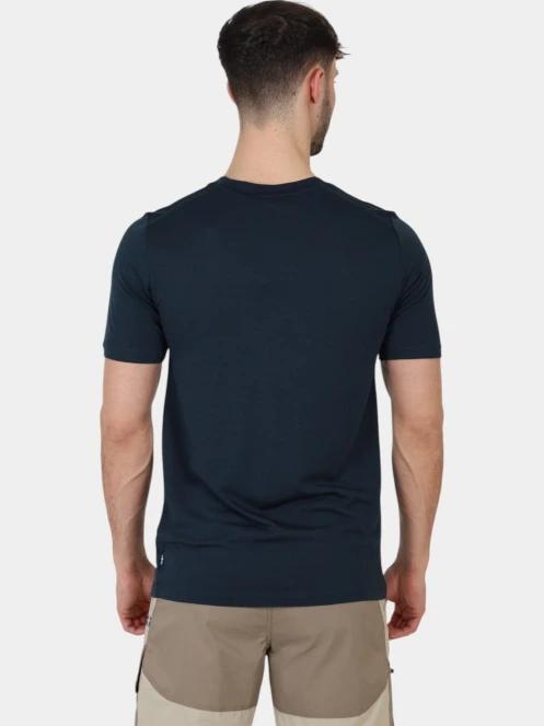 tricou pentru sport, cu maneci scurte pt. barbati Fjallraven Abisko Wool SS M albastru inchis 4