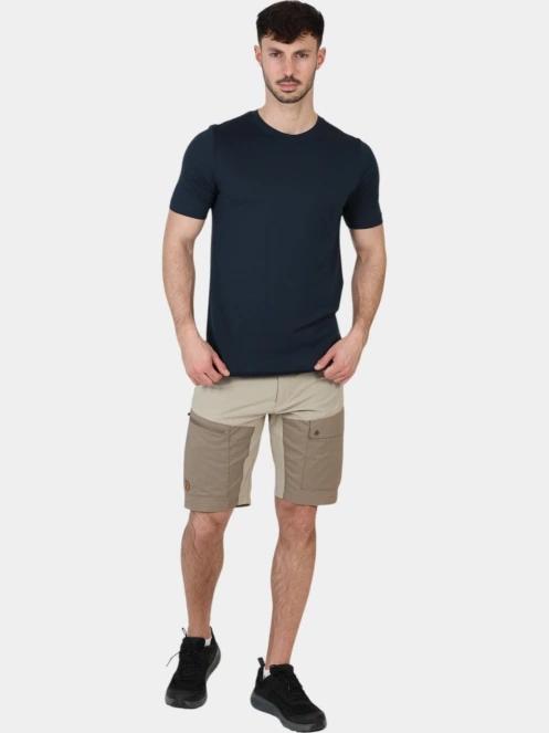 tricou pentru sport, cu maneci scurte pt. barbati Fjallraven Abisko Wool SS M albastru inchis 6