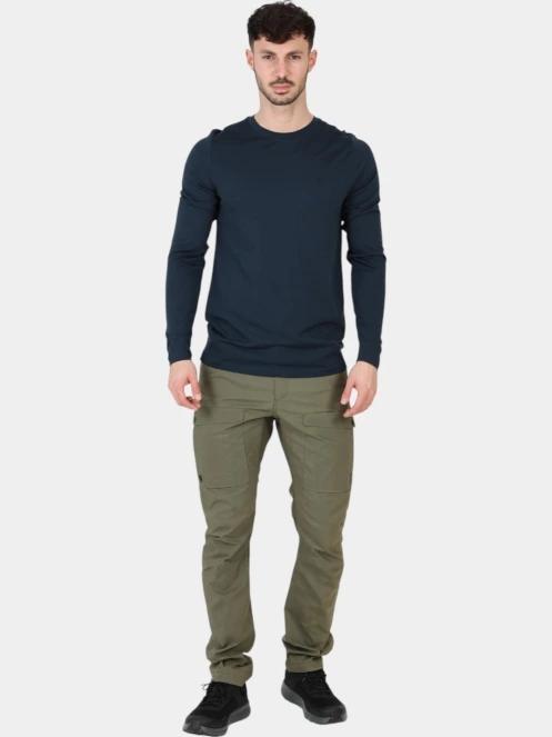 tricou cu maneci lungi, pentru sport pt. barbati Fjallraven Abisko Wool LS M albastru inchis 6