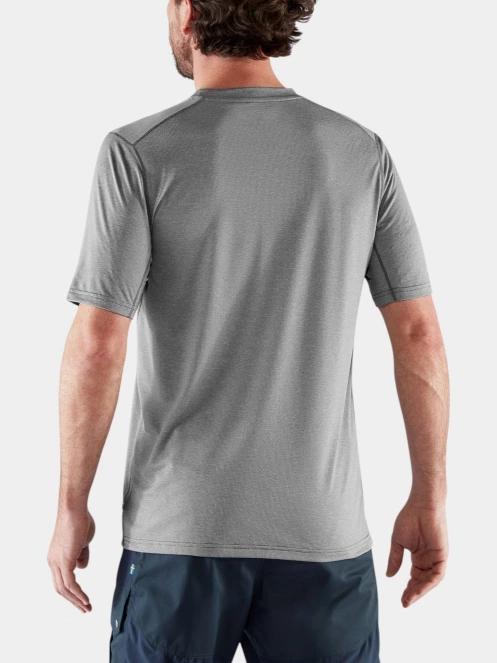 tricou pentru sport, cu maneci scurte pt. barbati Fjallraven Abisko Day Hike SS M gri 4