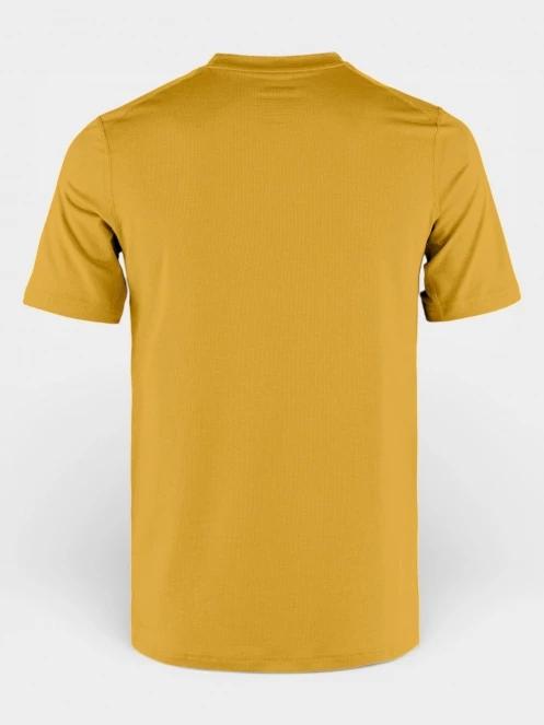 tricou pentru sport, cu maneci scurte pt. barbati Fjallraven Abisko Day Hike SS M galben 3