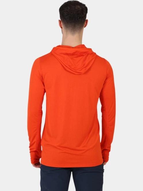 pulover cu gluga pt. barbati Fjallraven Abisko Sun-hoodie M portocaliu 4